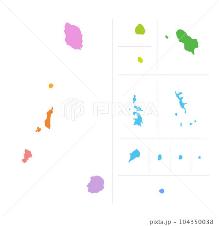東京都の離島地図 東京都の離島地図 104350038