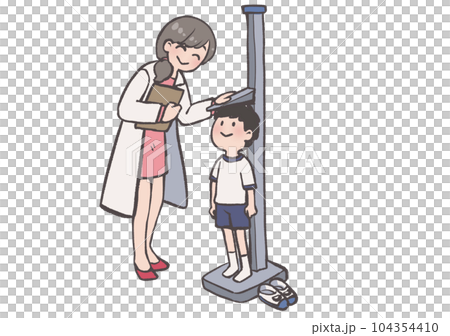 身長測定 身長測定 104354410