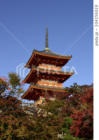 清水寺　三重塔 104356028
