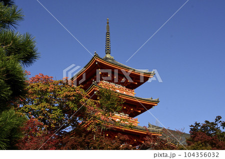 清水寺　三重塔 104356032