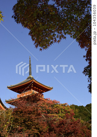 清水寺　三重塔 104356039