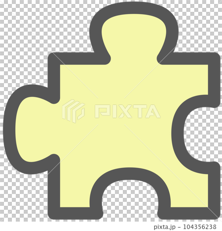 Mini-mini color icon puzzle piece Mini-mini color icon puzzle piece 104356238