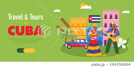 Cuba Horizontal Banner 104356684