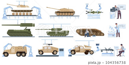 Military Production Flat Set Military Production Flat Set 104356738