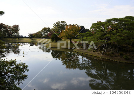 修学院離宮 上離宮 紅葉 修学院離宮 上離宮 紅葉 104356848