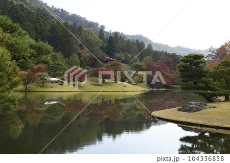 修学院離宮 上離宮 紅葉 修学院離宮 上離宮 紅葉 104356858