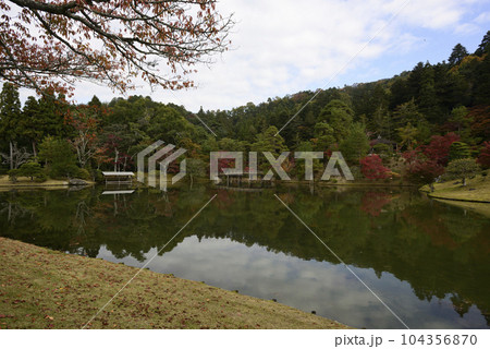修学院離宮 上離宮 紅葉 修学院離宮 上離宮 紅葉 104356870