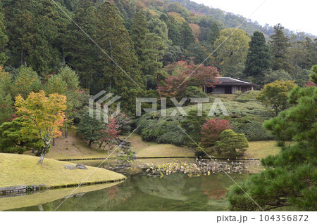 修学院離宮 上離宮 紅葉 修学院離宮 上離宮 紅葉 104356872