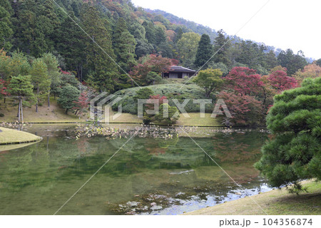 修学院離宮 上離宮 紅葉 修学院離宮 上離宮 紅葉 104356874