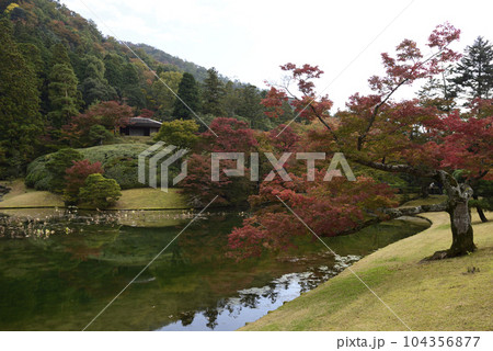 修学院離宮 上離宮 紅葉 修学院離宮 上離宮 紅葉 104356877