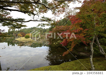 修学院離宮 上離宮 紅葉 修学院離宮 上離宮 紅葉 104356881