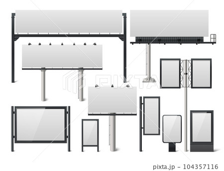Billboard Advertising Set 104357116