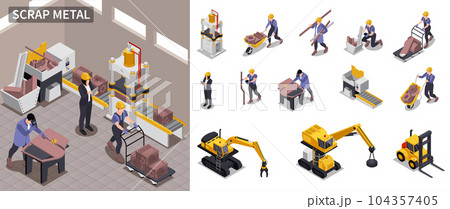 Scrap Metal Composition 104357405