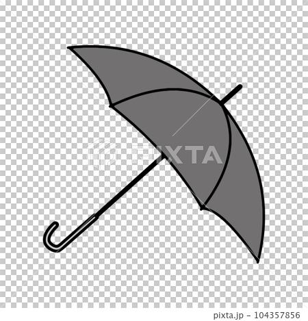 打開雨傘的簡單圖解 104357856