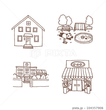 店舗イラスト 104357906