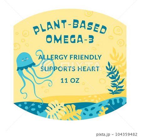 Allergy friendly supports heart, plant based omega Allergy friendly supports heart, plant based omega 104359482