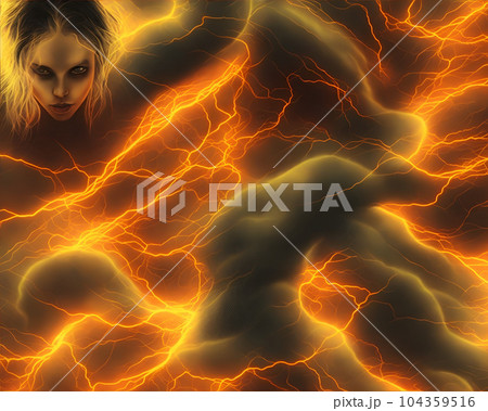 怨霊は、強い恨みや怒りを抱え、生きている人に災いを与える悪霊です 怨霊は、強い恨みや怒りを抱え、生きている人に災いを与える悪霊です 104359516