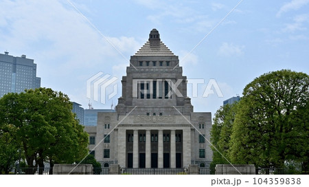 国会議事堂【高画質】参院選 投開票 2025年7月20日(予定