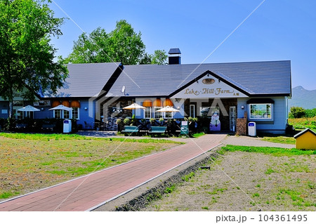 北海道 洞爺 レークヒルファームの風景 北海道 洞爺 レークヒルファームの風景 104361495