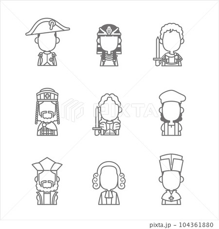 世界史アイコン集 104361880