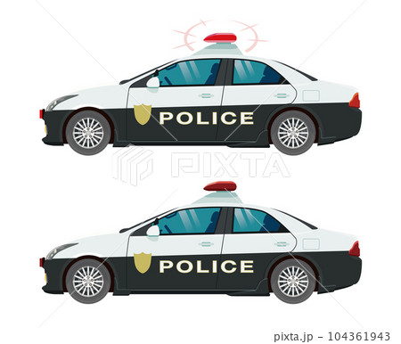パトカーのイラスト 104361943