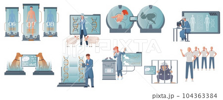 Cloning Genetics Compositions Set 104363384