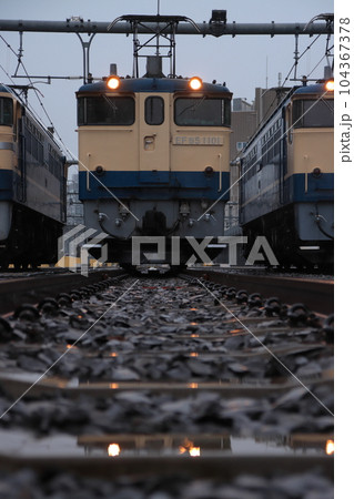 往年の姿に復元されたJR貨物EF65-2101号機_2023/4/15撮影 104367378