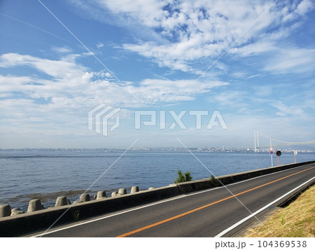 淡路島 西海岸 快晴 淡路島 西海岸 快晴 104369538