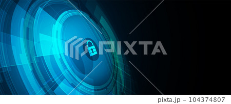 Cyber security and information or network protection. Future technology web services for business and internet project Cyber security and information or network protection. Future technology web services for business and internet project 104374807