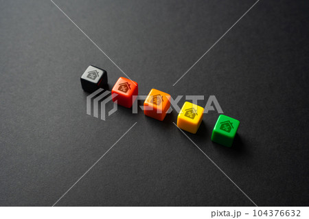 Rating of the best mortgage conditions in the financial banking market. From worst to better. Profitability and flexibility of loan terms. 104376632