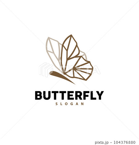 Butterfly Logo Design, Beautiful Flying Animal, Company Brand Icon Illustration, Screen Printing, Salon Butterfly Logo Design, Beautiful Flying Animal, Company Brand Icon Illustration, Screen Printing, Salon 104376880