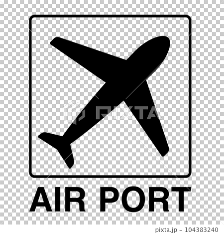 機場招牌圖標標誌 機場招牌圖標標誌 104383240