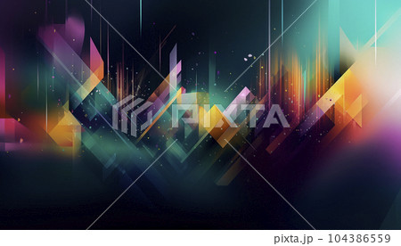 modern abstract background with geometric shapes 104386559
