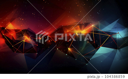 modern abstract background with geometric shapes 104386859