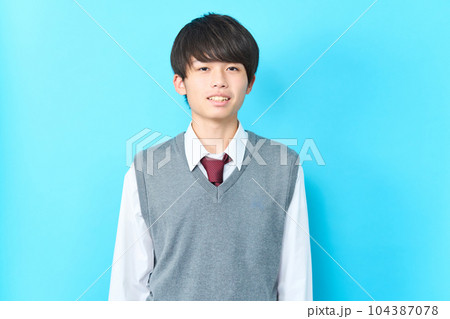 男子中学生　高校生 104387078