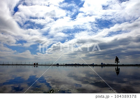 空を映す海 104389378