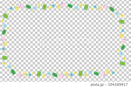 jewelry frames 104389917