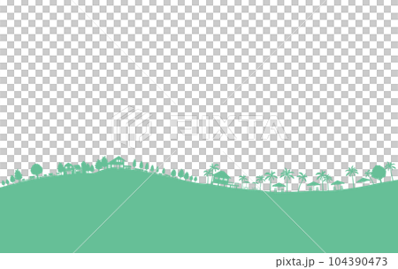 街並みを影で表現したベクターイラスト 街並みを影で表現したベクターイラスト 104390473