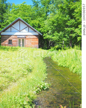 北海道の風景 六花の森 北海道の風景 六花の森 104390957