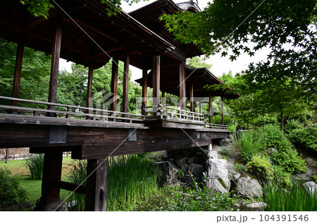 渉成園回棹廊 104391546