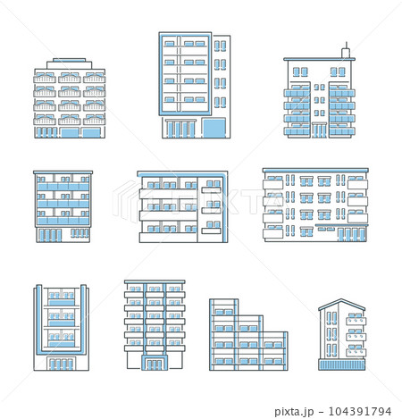 分譲_賃貸マンションセット 104391794