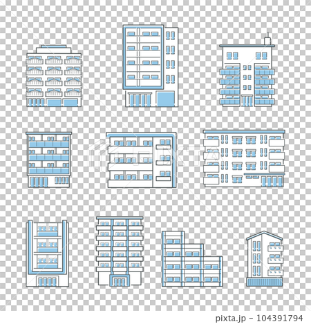 分譲_賃貸マンションセット 104391794