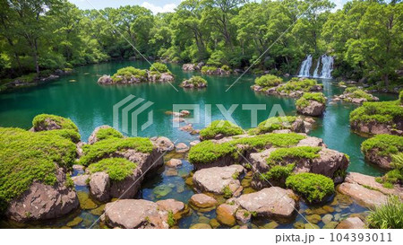 池のイラスト素材 [104393011] - PIXTA