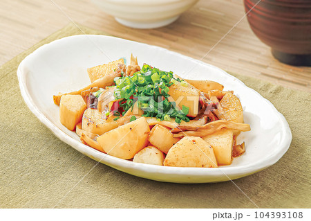 長芋を使った創作料理 104393108