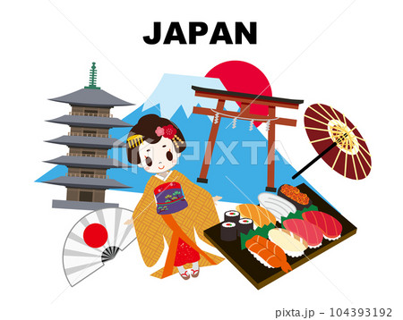 日本旅行 観光スポット 日本旅行 観光スポット 104393192