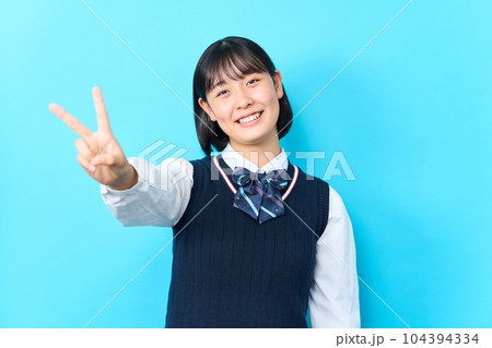 女子中学生のポートレート 女子中学生のポートレート 104394334