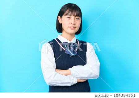 女子中学生のポートレート 女子中学生のポートレート 104394351