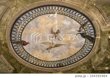 Interior of Castle Belvedere near Weimar Thuringia Germany is a elegant summer residence dating from 18th century. Interior of Castle Belvedere near Weimar Thuringia Germany is a elegant summer residence dating from 18th century. 104395464