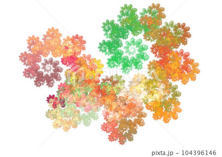 colorful fractal branch swirl, fractal pattern, computer generated colorful fractal branch swirl, fractal pattern, computer generated 104396146
