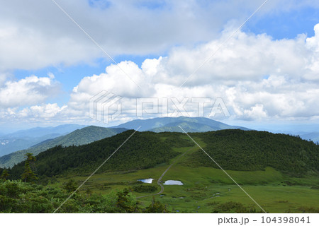 燧ケ岳登山、御池ルート、尾瀬、福島県 104398041
